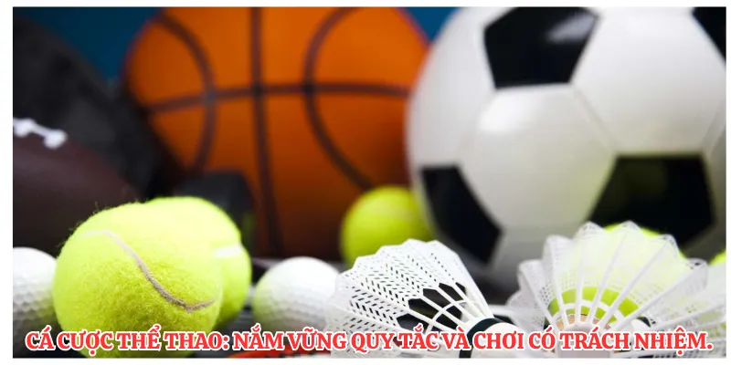 Cá cược thể thao: Nắm vững quy tắc và chơi có trách nhiệm.