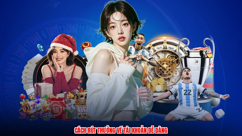 Cách rút thưởng về tài khoản dễ dàng