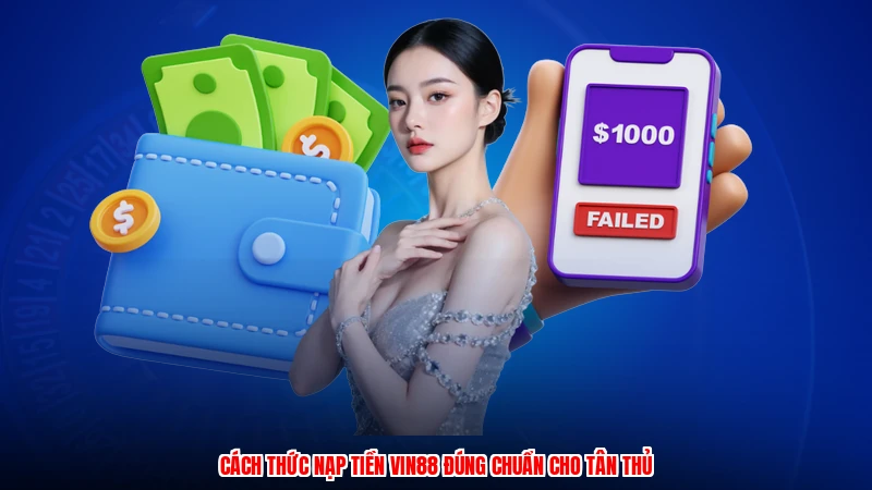 Cách thức nạp tiền Vin88 đúng chuẩn cho tân thủ