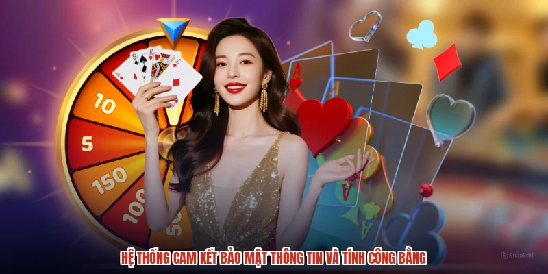Hệ thống cam kết bảo mật thông tin và tính công bằng