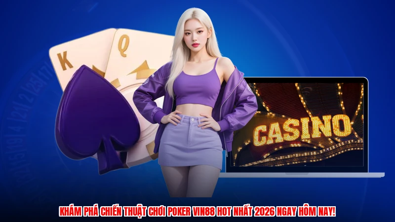 Khám phá chiến thuật chơi poker VIN88 hot nhất 2026 ngay hôm nay!
