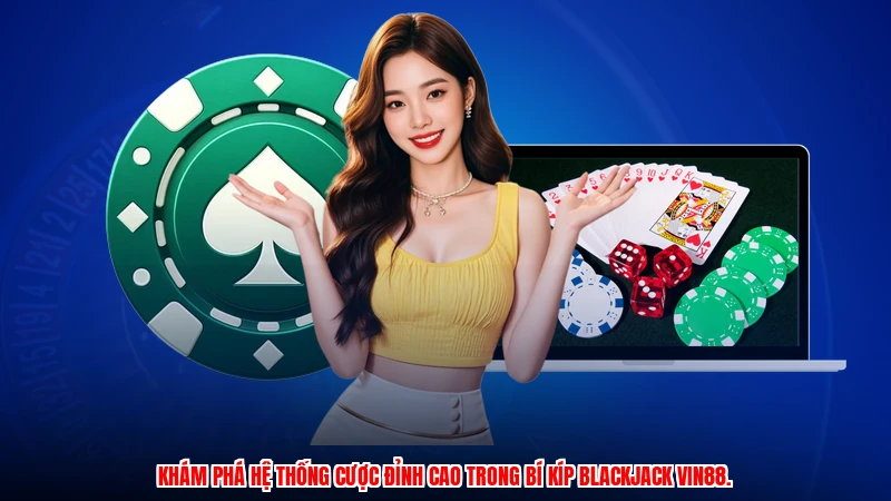 Khám phá hệ thống cược đỉnh cao trong bí kíp blackjack VIN88.