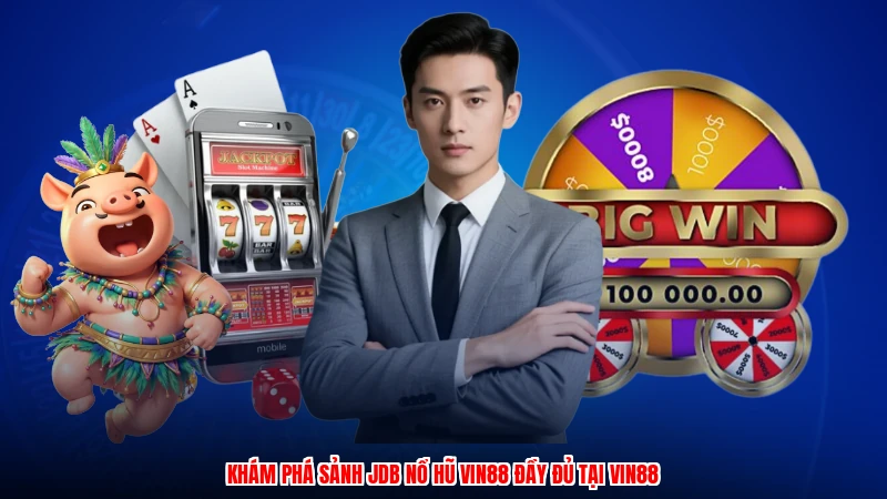 Khám phá sảnh JDB nổ hũ VIN88 đầy đủ tại VIN88