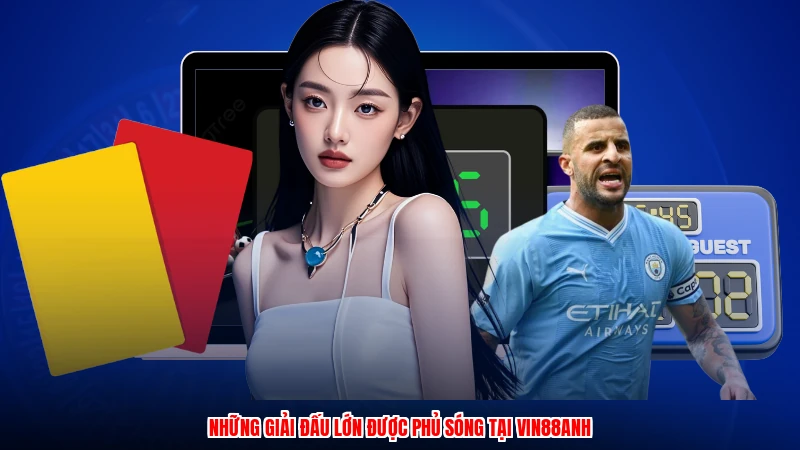 Những giải đấu lớn được phủ sóng tại VIN88anh