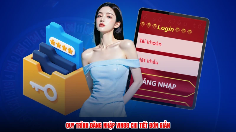 Quy trình đăng nhập Vin88 chi tiết đơn giản