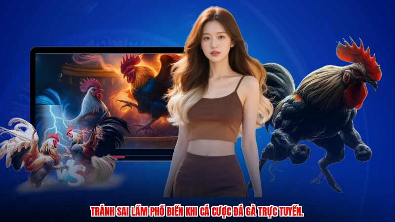 Tránh sai lầm phổ biến khi cá cược đá gà trực tuyến.